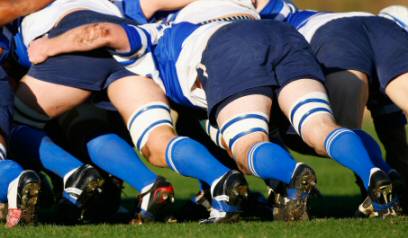 Sports like rugby can be a major cause of plantar fasciitis